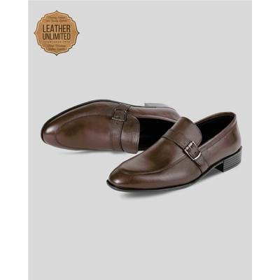 GERARDINO Мъжки обувки от естествена кожа - Кафяви 2006 (1033_Кафяво)