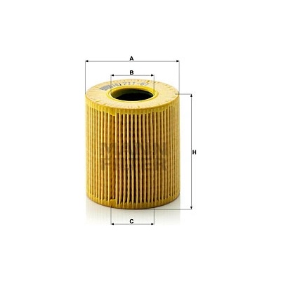 MANN-FILTER Olejový filtr MANN-FILTER HU711/51x HU711/51x