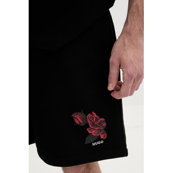 HUGO Памучен къс панталон HUGO Dagety (50556390)