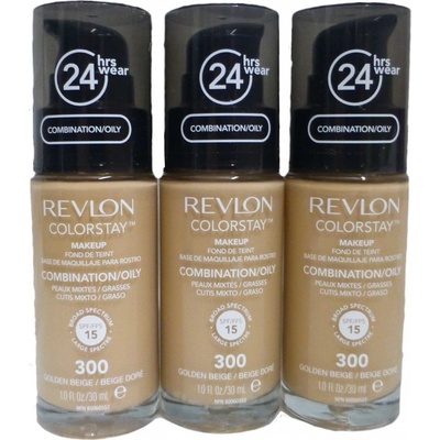 Revlon Cosmetics ColorStay dlhotrvajúci zmatňujúci make-up SPF15 Golden Beige 3 30 ml