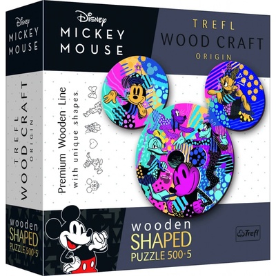 TREFL Wood Craft Origin Mickey Mouse 505 dielov