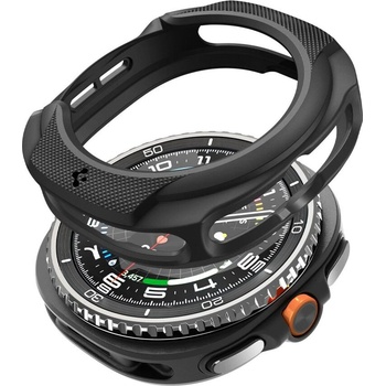 Spigen Удароустойчив калъф за Samsung Galaxy Watch 8 Classic (46mm) от Spigen Liquid Air - Matte Black (8800283311358)