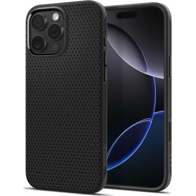 Spigen - Pouzdro Liquid Air "T" s MagSafe pro iPhone 16 Pro Max, Matte Black