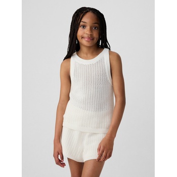 Image 1 of GAP Детски плетен топ GAP GAP | Byal | Момичешки | 104/110