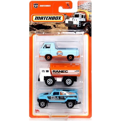 Mattel Matchbox MBX CONSTRUCTION II™ Sada 3 angličáků