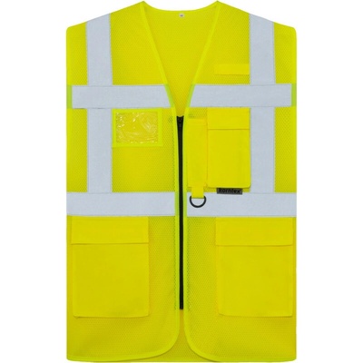 Korntex Vesta KXCMMF Larisa síťovaná multifunkční reflexní unisex hi vis yell žltá fluorescent