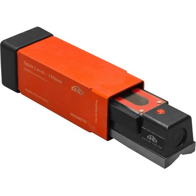 KINEX Хоризонтален високо прецизен машинен нивелир с магнит K-MET 5051-02-200, PN 25 5727-1, 200x42x40 mm, 0.02 mm (5051-02-200)