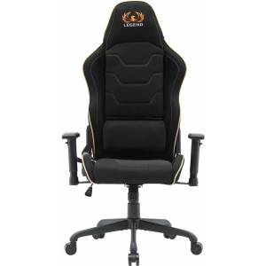 RFG Геймърски стол RFG Move Legend, до 150kg, Class 4 газов амортисьор, лумбална опора, люлеещ механизъм, черен
