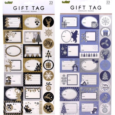 Vánoční jmenovky na dárky 23ks – Hledejceny.cz