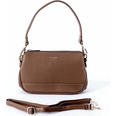 David Jones malá kabelka na rameno i crossbody kabelka 7017 hnědá