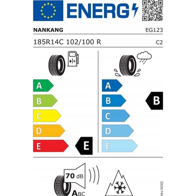 Nankang Cross Seasons All Season Van AW-8 185/80 R14 102R