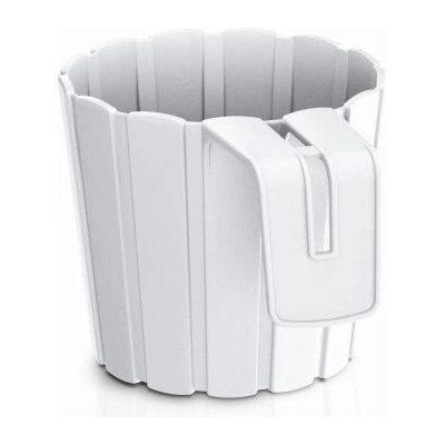 Prosperplast BOARDEE HOOK Květináč závěsný 14,4 cm bílý