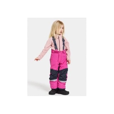 Didriksons Idre Kids Pants plastic pink Růžová kalhoty