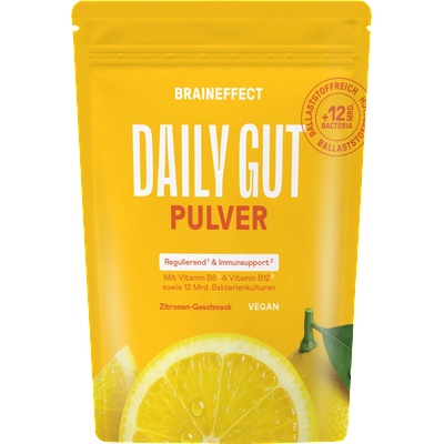 Braineffect Прах daily gut - Лимон