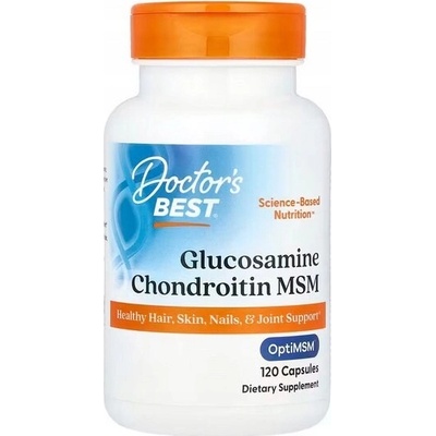 Doctor's Best glukozamín chondroitín MSM 120 kapsúl