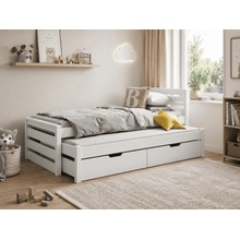 ArtBed Calwin s prístelkou biela
