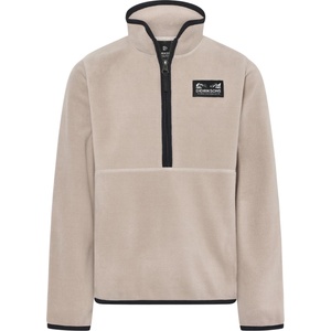 Didriksons Детски поларен пуловер Didriksons Kid's Rubi Half Zip Fleece jumper - Beach Beige - размер 120 (704-5797-0111)