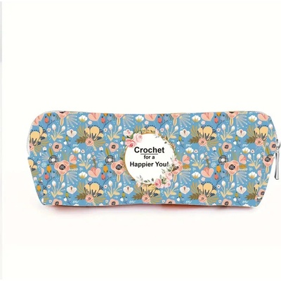 Pouzdro se zipem na uložení háčků a jiné Barva: modrozelená – Zboží Dáma