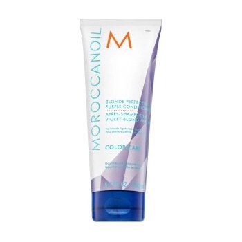 Moroccanoil Color Care Blonde Perfecting Purple Conditioner Балсам за платинено руса и сива коса 200 ml