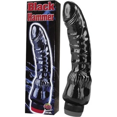 Пенис вибратор, черният чук, 22см. - Vibrator Black Hammer (ORION01227)