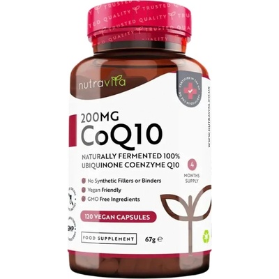 Nutravita CoQ10 200 mg [120 капсули]