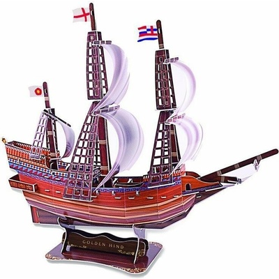 Magic Puzzle 3D puzzle Plachetnica Golden Hind 108 ks