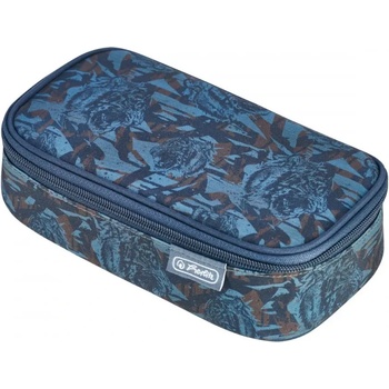 Herlitz Ученически несесер празен, твърд, 1 цип, модел BeatBox, Camo Tiger - Herlitz