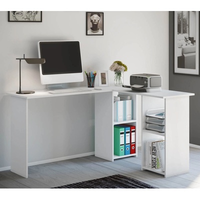 VCM psací stůl Lusias bílá