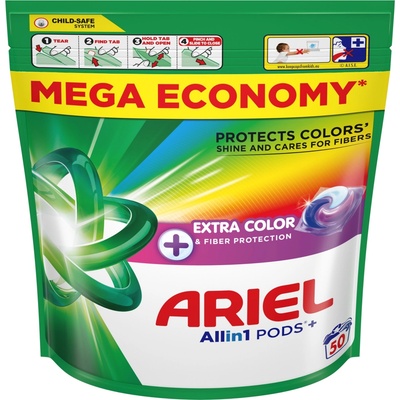 Ariel All in1 Pods Color+ kapsuly na pranie 50 PD