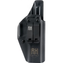 RH Holsters IWB Sharky Glock 19 26 17 vnitřní s plným Sweat Guardem černá