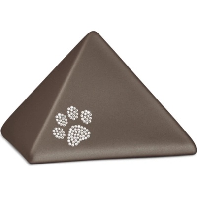 Zvieracia urna Pyramide Paw - Hnedá 1,5l