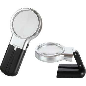 Verk 09097 Skládací lupa s LED osvětlením 3x