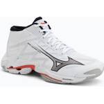 Mizuno Волейболни обувки Mizuno Wave Lightning Elite Mid white/black/fiery red