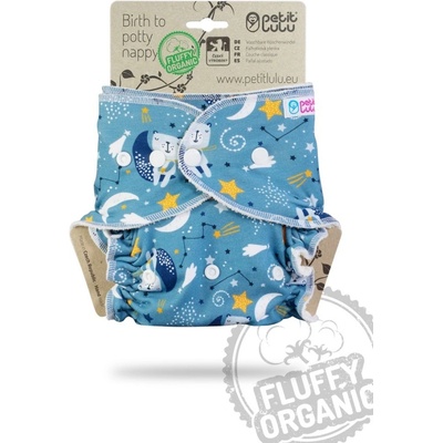 Petit Lulu Fluffy Organic PAT Medvídci na měsíci