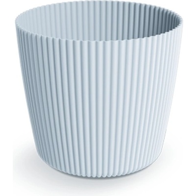 PROSPERPLAST Květináč MILLY ROUND 29,2 cm světle šedá