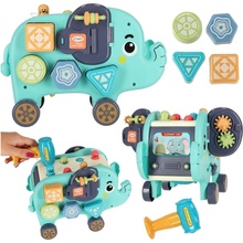 Creative Corner Interaktivní třídič bloků montessori sloník 26 cm