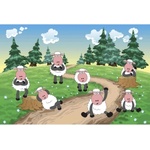 DIMEX ART Флизелинов фототапет овце 375 x 250 см