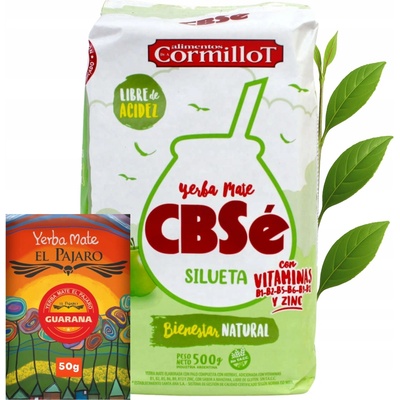 Yerba maté CBSe Silueta s B vitamínmi 500 g