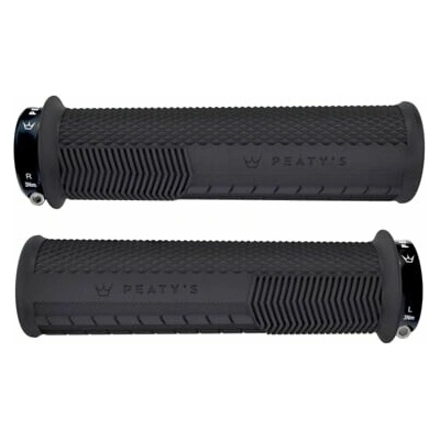 Peatys GRIPS MONARCH KNURL THICK BLACK