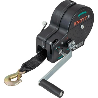 Ruční naviják pro přívěs KNOTT 6X0017.311 900 kg s pásem