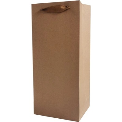 MFP Paper Taška MFP dárková kraft T13 č.3 170x350x90 natur NA 2 LAHVE