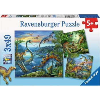 Ravensburger Dinosauři 3 x 49 147 dílků
