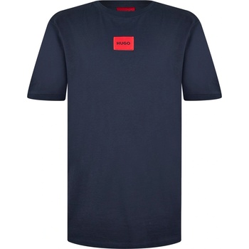 Image 1 of Hugo Тениска Hugo Mens Regular Fit Diragolino T-Shirt - Dark Blue 405