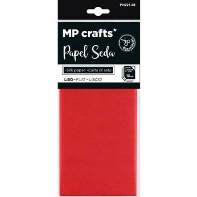 MADRID PAPEL IMPORT S.L Hedvábný papír červený 50x66cm (10ks)
