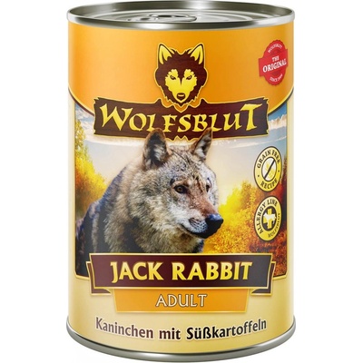 Wolfsblut Jack Rabbit Adult králík se zeleninou 6 x 395 g