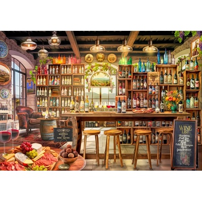 Bluebird Puzzle - Puzzle Stewart: The Wine Tasting Room - 1 000 piese