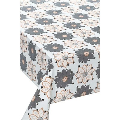 Ubrus PVC 3581413, metráž, 20 m x 140 cm, moderní floristický motiv, IMPOL TRADE