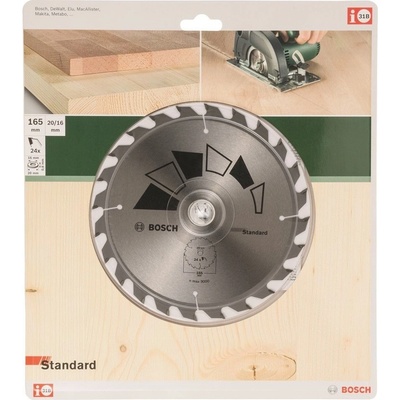 Bosch 2609256B55 Pilový kotouč GT WO H 165X20-24