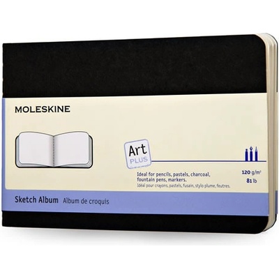 Moleskine Skicář Album S černý