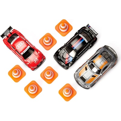 Siku Super 6331 set závodní auta s kužely 3ks